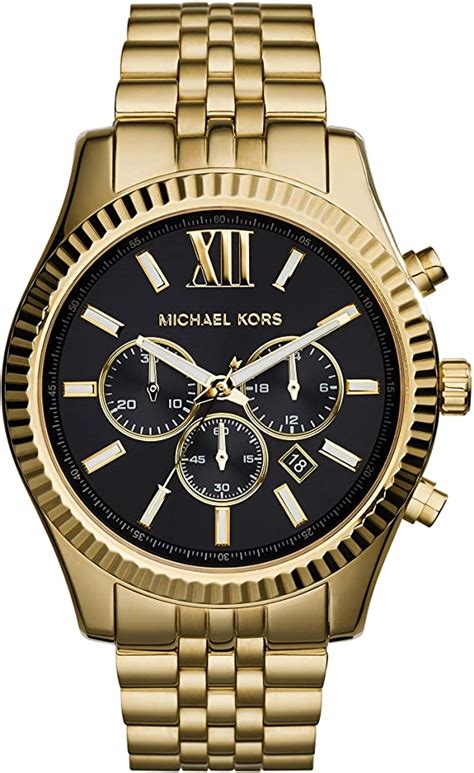 michael kors herrenchronograph mk8286|michael kors lexington chronograph watch.